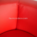 Red Modern Jeffrey Bernett Tulip Armchair